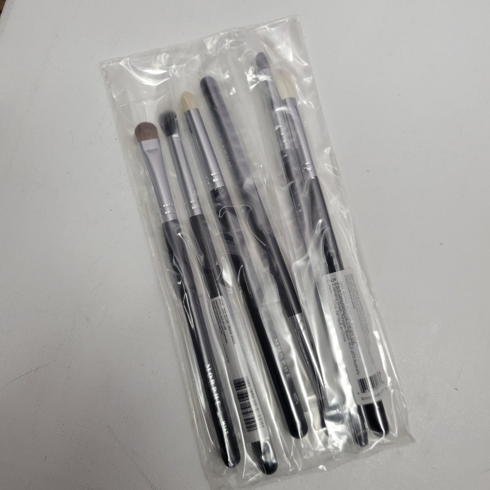 NEW No Box Morphe Babe Faves Eye Brush Set Lot x6 Fashionable Collection